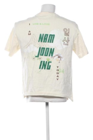 Męski T-shirt Hemoon, Rozmiar M, Kolor ecru, Cena 43,99 zł