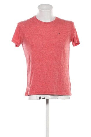 Męski T-shirt Hilfiger Denim, Rozmiar M, Kolor Czerwony, Cena 112,04 zł