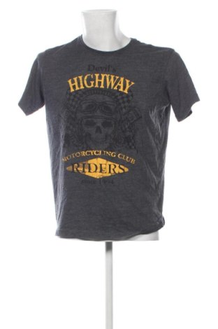 Мъжка тениска Identic, Размер L, Цвят Сив, Цена 10,00 €