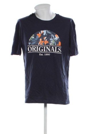 Ανδρικό t-shirt Jack & Jones, Μέγεθος XL, Χρώμα Μπλέ, Τιμή 9,99 €