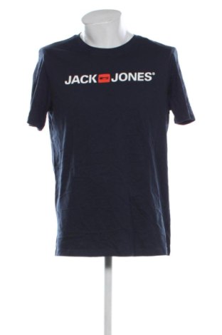 Ανδρικό t-shirt Jack & Jones, Μέγεθος XL, Χρώμα Μπλέ, Τιμή 9,99 €