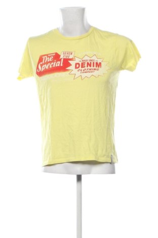 Tricou de bărbați Jack & Jones, Mărime L, Culoare Galben, Preț 36,49 Lei