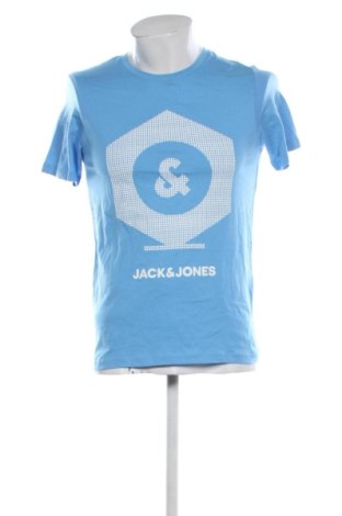 Tricou de bărbați Jack & Jones, Mărime S, Culoare Albastru, Preț 96,24 Lei