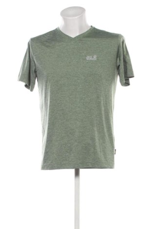Ανδρικό t-shirt Jack Wolfskin, Μέγεθος M, Χρώμα Πράσινο, Τιμή 18,99 €