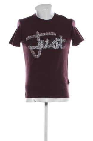 Tricou de bărbați Just Cavalli, Mărime M, Culoare Roșu, Preț 443,18 Lei
