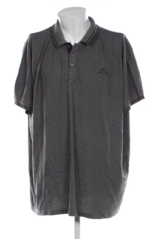 Ανδρικό t-shirt Kappa, Μέγεθος 5XL, Χρώμα Γκρί, Τιμή 11,99 €