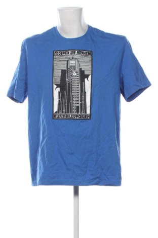 Tricou de bărbați Kariban, Mărime 3XL, Culoare Albastru, Preț 60,99 Lei