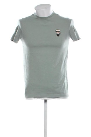 Męski T-shirt Karl Lagerfeld, Rozmiar S, Kolor Zielony, Cena 404,30 zł