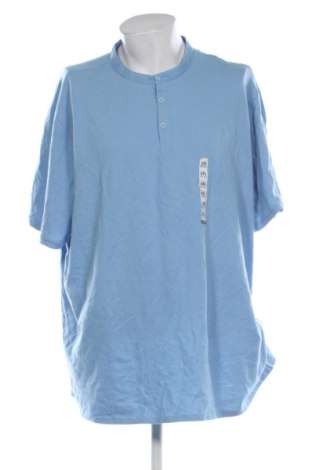 Męski T-shirt Kiabi, Rozmiar 5XL, Kolor Niebieski, Cena 51,99 zł