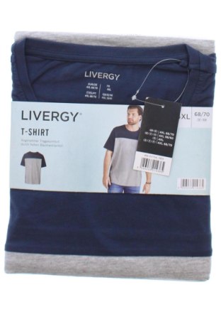 Pánské tričko  Livergy, Velikost 4XL, Barva Šedá, Cena  299,00 Kč