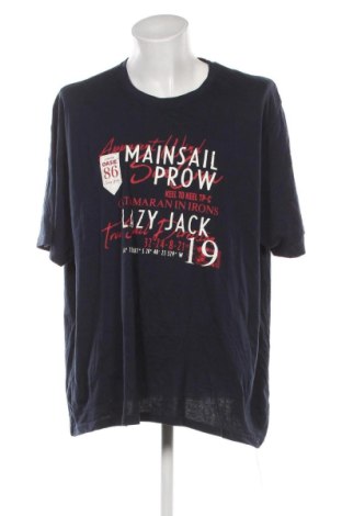 Ανδρικό t-shirt Livergy, Μέγεθος 5XL, Χρώμα Μπλέ, Τιμή 8,99 €