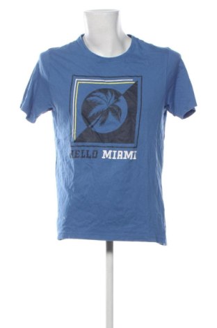 Ανδρικό t-shirt Livergy, Μέγεθος M, Χρώμα Μπλέ, Τιμή 9,99 €