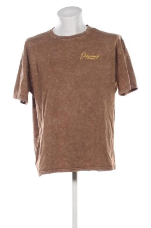 Tricou de bărbați Manfinity, Mărime XXL, Culoare Maro, Preț 47,99 Lei