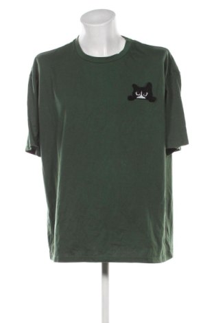 Męski T-shirt Manfinity, Rozmiar XXL, Kolor Zielony, Cena 42,99 zł