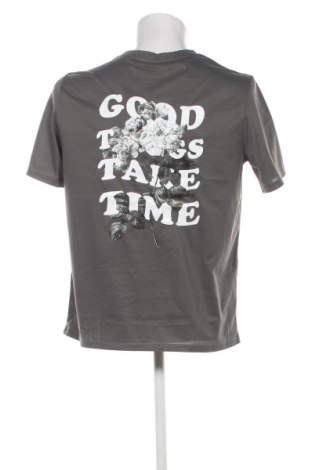 Ανδρικό t-shirt Manfinity, Μέγεθος M, Χρώμα Γκρί, Τιμή 9,99 €