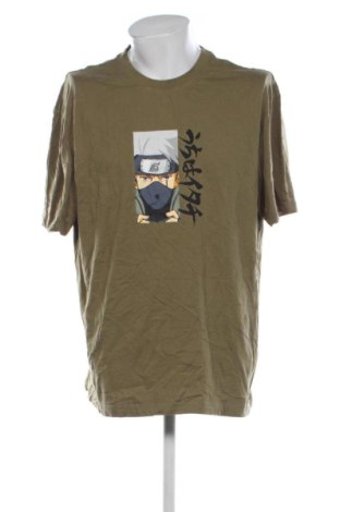 Ανδρικό t-shirt Naruto Shippuden, Μέγεθος XXL, Χρώμα Πράσινο, Τιμή 10,99 €