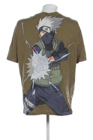 Ανδρικό t-shirt Naruto Shippuden, Μέγεθος XXL, Χρώμα Πράσινο, Τιμή 10,99 €