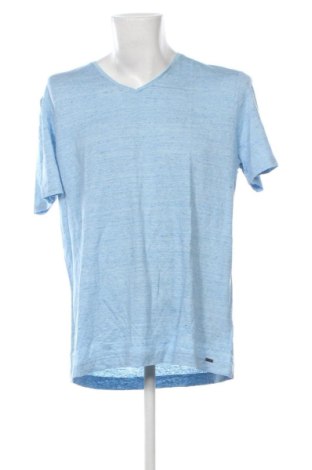 Ανδρικό t-shirt Olymp, Μέγεθος XXL, Χρώμα Μπλέ, Τιμή 37,99 €