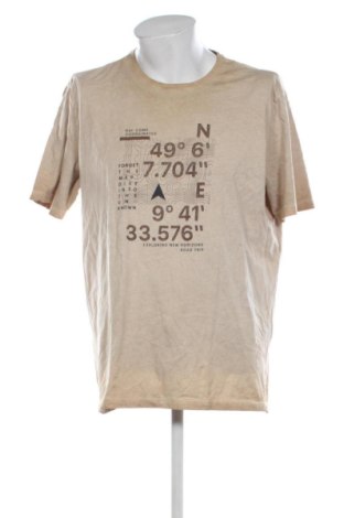 Ανδρικό t-shirt Ray, Μέγεθος XXL, Χρώμα  Μπέζ, Τιμή 11,99 €