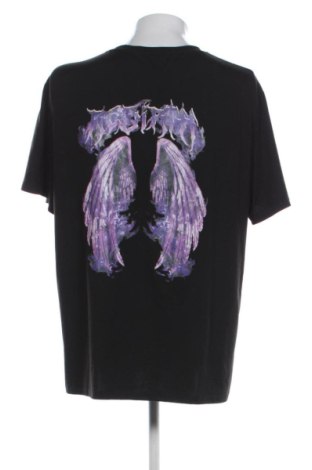 Ανδρικό t-shirt Romwe, Μέγεθος XXL, Χρώμα Μαύρο, Τιμή 8,99 €