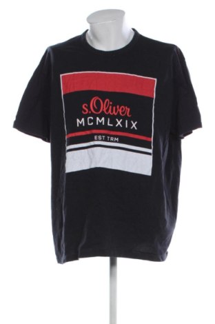 Мъжка тениска S.Oliver, Размер 3XL, Цвят Черен, Цена 8,18 €
