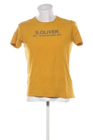 Pánske tričko  S.Oliver, Veľkosť L, Farba Žltá, Cena  9,95 €