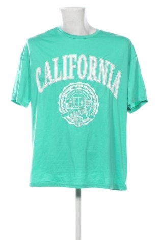 Ανδρικό t-shirt SHEIN, Μέγεθος L, Χρώμα Πράσινο, Τιμή 11,99 €