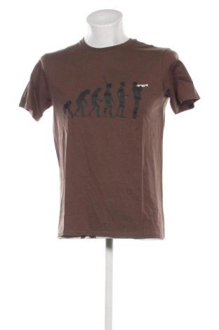 Ανδρικό t-shirt Spread Shirt, Μέγεθος M, Χρώμα Καφέ, Τιμή 10,00 €
