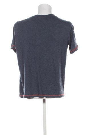 Męski T-shirt Straight Up, Rozmiar XL, Kolor Niebieski, Cena 43,99 zł