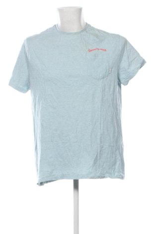 Ανδρικό t-shirt Superdry, Μέγεθος XXL, Χρώμα Μπλέ, Τιμή 16,99 €