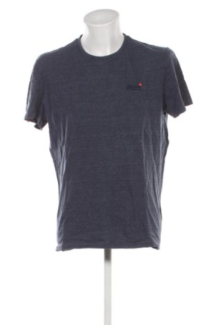 Herren T-Shirt Superdry, Größe XXL, Farbe Blau, Preis € 19,99