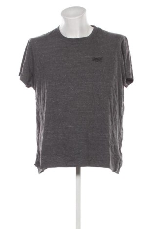Męski T-shirt Superdry, Rozmiar 3XL, Kolor Szary, Cena 77,99 zł