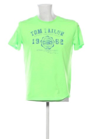 Мъжка тениска Tom Tailor, Размер M, Цвят Зелен, Цена 3,57 €