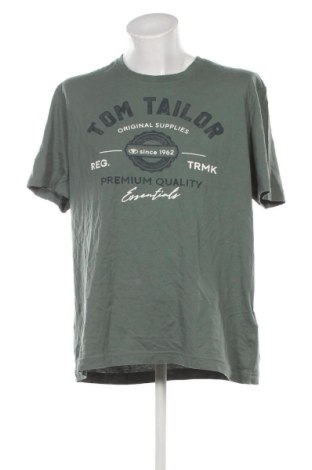 Ανδρικό t-shirt Tom Tailor, Μέγεθος 3XL, Χρώμα Πράσινο, Τιμή 10,99 €