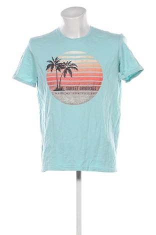 Tricou de bărbați Tom Tailor, Mărime L, Culoare Albastru, Preț 50,99 Lei