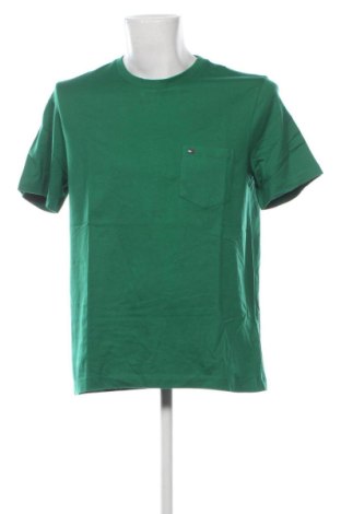 Tricou de bărbați Tommy Hilfiger, Mărime L, Culoare Verde, Preț 259,99 Lei