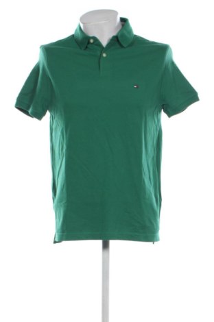 Męski T-shirt Tommy Hilfiger, Rozmiar M, Kolor Zielony, Cena 235,99 zł