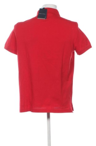 Męski T-shirt Tommy Hilfiger, Rozmiar XL, Kolor Czerwony, Cena 359,99 zł