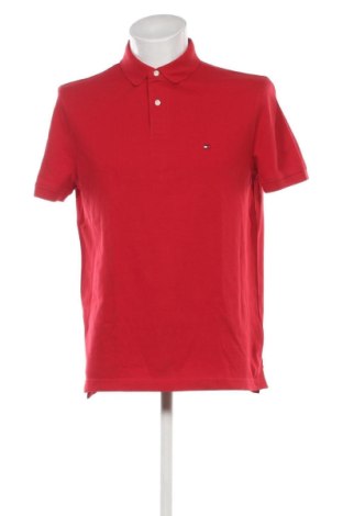 Мъжка тениска Tommy Hilfiger, Размер L, Цвят Червен, Цена 65,44 €