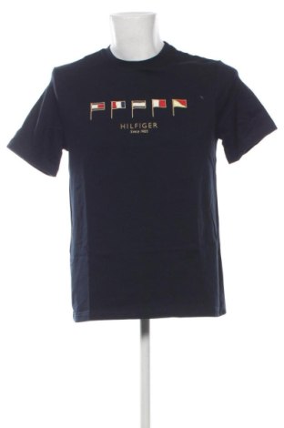 Męski T-shirt Tommy Hilfiger, Rozmiar M, Kolor Niebieski, Cena 315,99 zł, #135825467