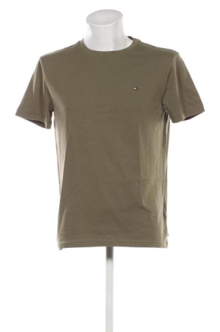 Męski T-shirt Tommy Hilfiger, Rozmiar M, Kolor Zielony, Cena 134,99 zł