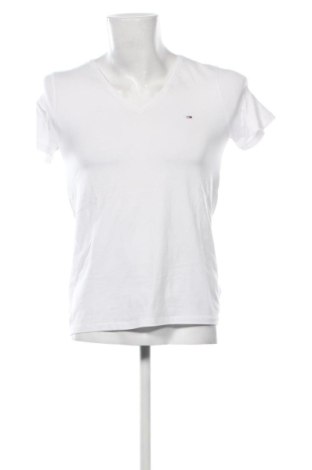 Męski T-shirt Tommy Jeans, Rozmiar XL, Kolor Biały, Cena 148,99 zł