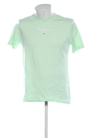 Мъжка тениска Tommy Jeans, Размер M, Цвят Зелен, Цена 26,07 €