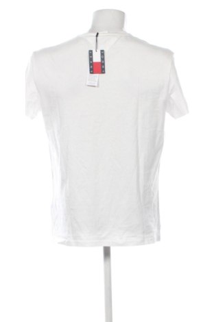 Herren Shirt Tommy Jeans, Größe M, Farbe Weiß, Preis 37,99 €