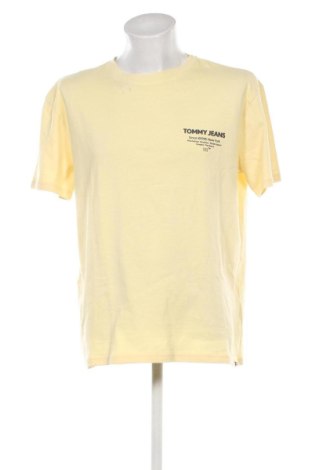 Herren Shirt Tommy Jeans, Größe L, Farbe Gelb, Preis 51,99 €