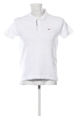 Tricou de bărbați Tommy Jeans, Mărime L, Culoare Alb, Preț 128,00 Lei