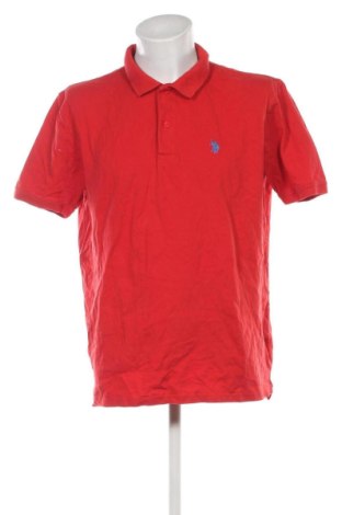 Ανδρικό t-shirt U.S. Polo Assn., Μέγεθος XXL, Χρώμα Κόκκινο, Τιμή 29,99 €