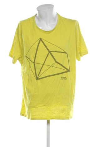 Męski T-shirt Unbranded, Rozmiar 3XL, Kolor Żółty, Cena 26,99 zł