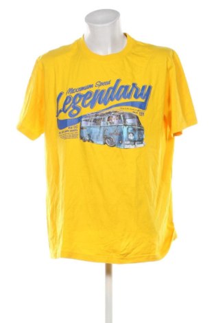 Męski T-shirt Unbranded, Rozmiar 3XL, Kolor Żółty, Cena 40,99 zł