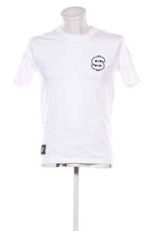 Ανδρικό t-shirt Zeeman, Μέγεθος S, Χρώμα Λευκό, Τιμή 11,99 €